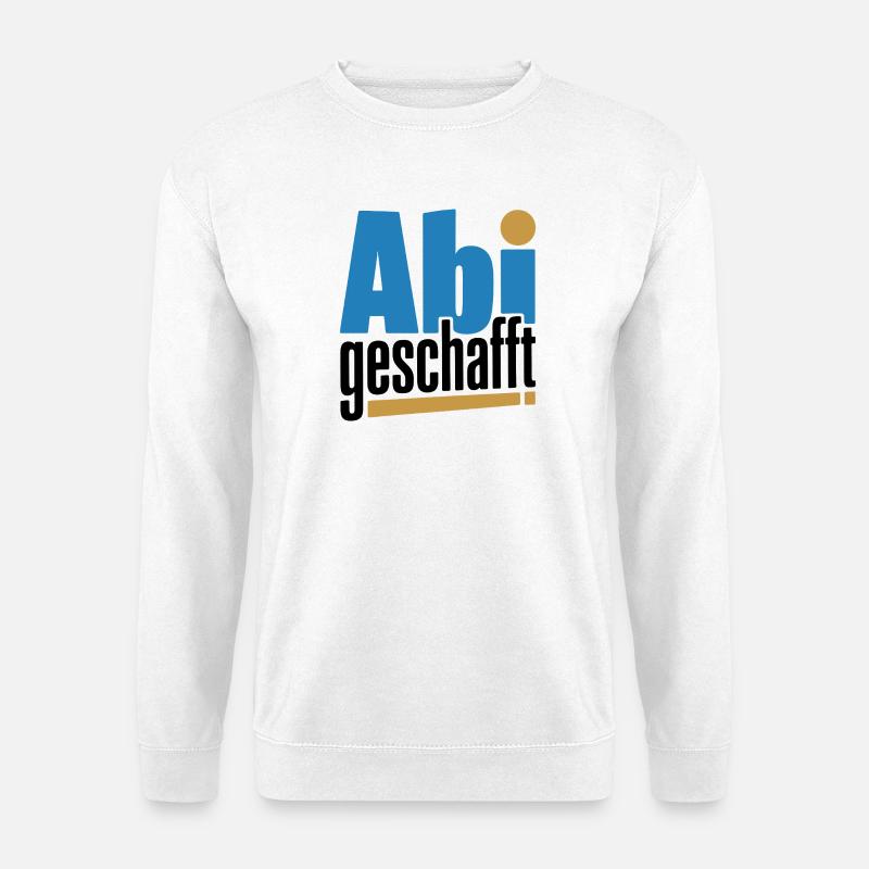 Abi Design - Unisex Pullover - Weiß