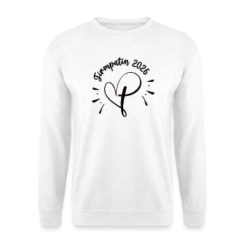 Parrain de confirmation 2026 Confirmation Godi Tante Marraine Sœur - Sweat-shirt Unisexe - blanc - Devant