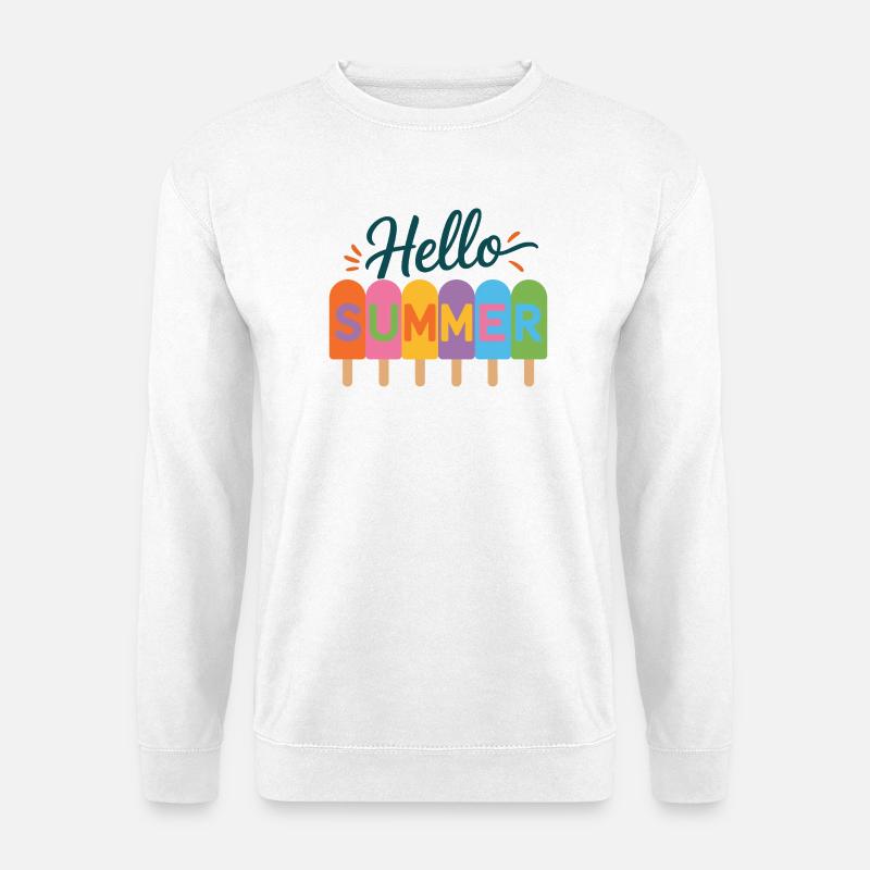 Hello Summer - Unisex Sweatshirt - white