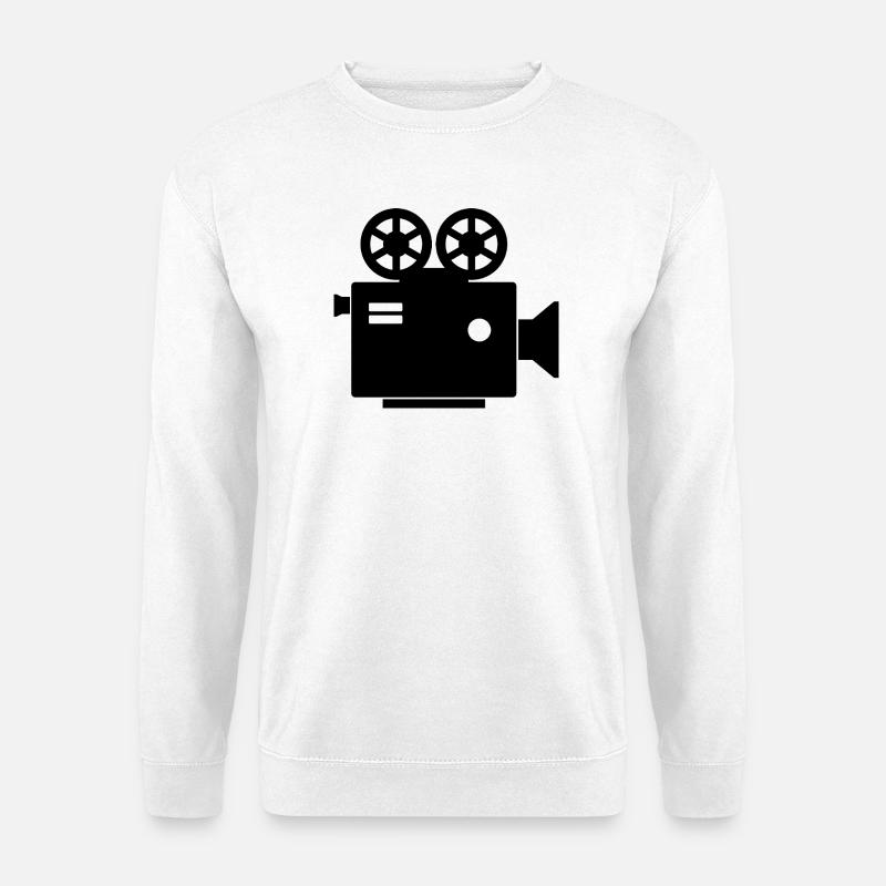 Filmkamera - Unisex Pullover - Weiß