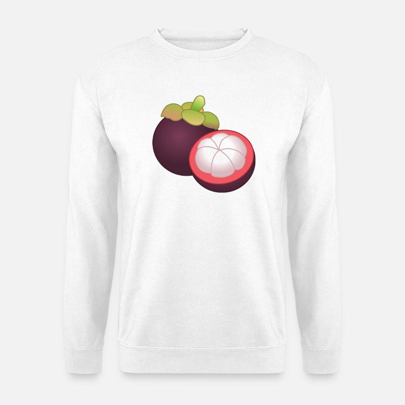 Mangosteen Pop Art - Unisex Pullover - Weiß