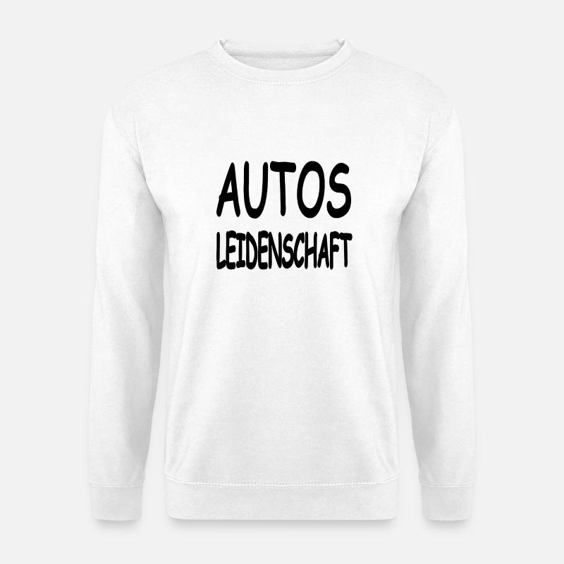Autos - Unisex Pullover - Weiß