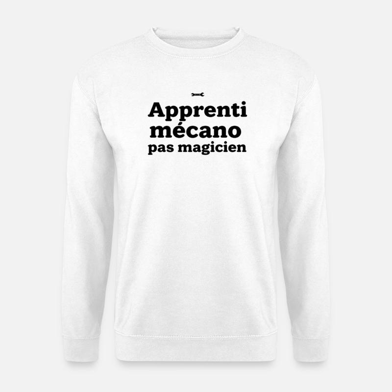 Apparently not magic - Unisex Sweatshirt - white