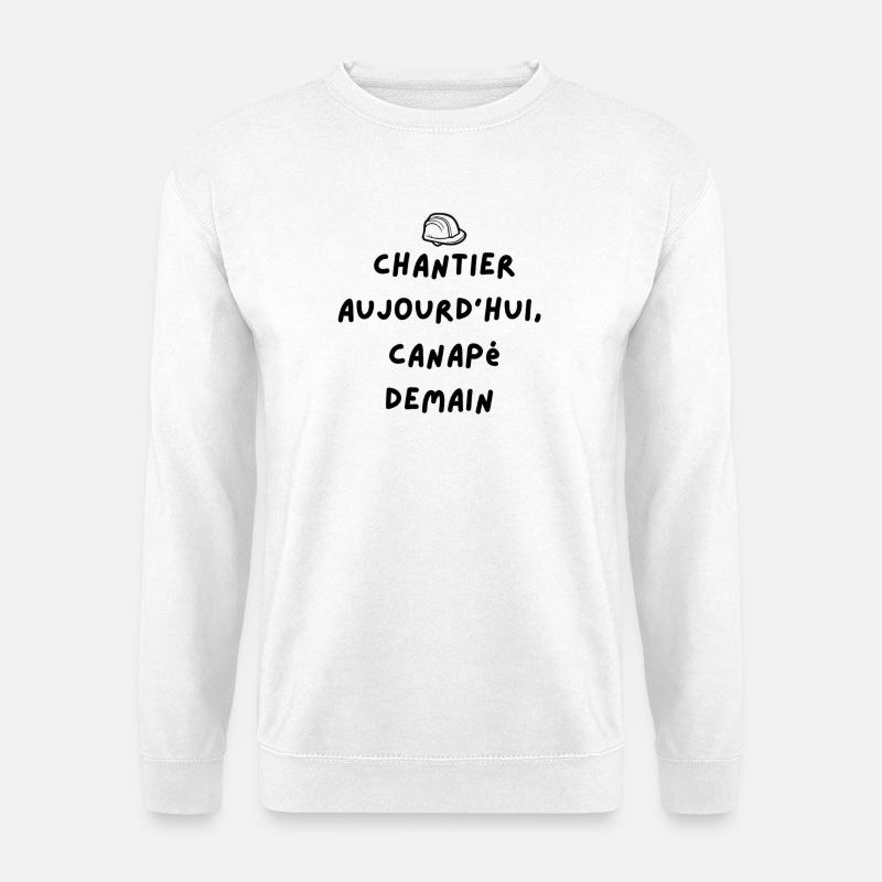 Standortphrase - Unisex Pullover - Weiß
