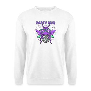 Party Bug - Disco Fever - Unisex Sweatshirt - white - Front