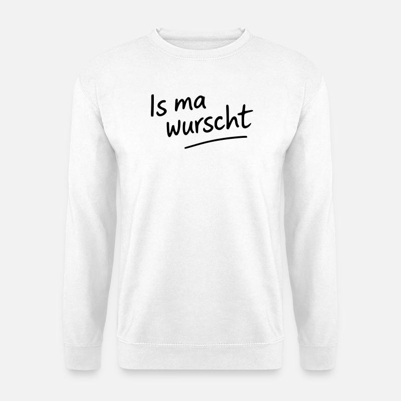 Is_ma_wurscht - Unisex Pullover - Weiß