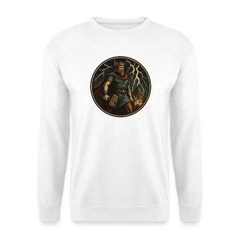 Viking Stormhammer Thor - Unisex Sweatshirt - white - Front