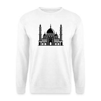 Moschee - Unisex Pullover - Weiß - Vorne