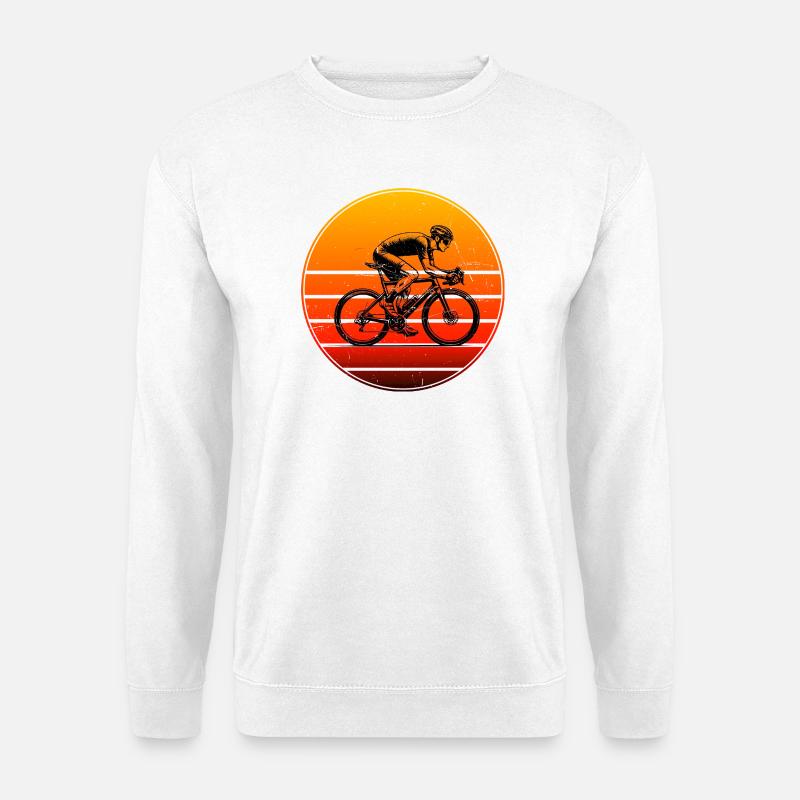 Einfach Roadbike zeitloses Design - Unisex Pullover - Weiß
