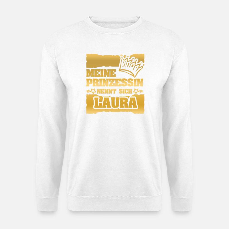 Gift for Laura - Unisex Sweatshirt - white