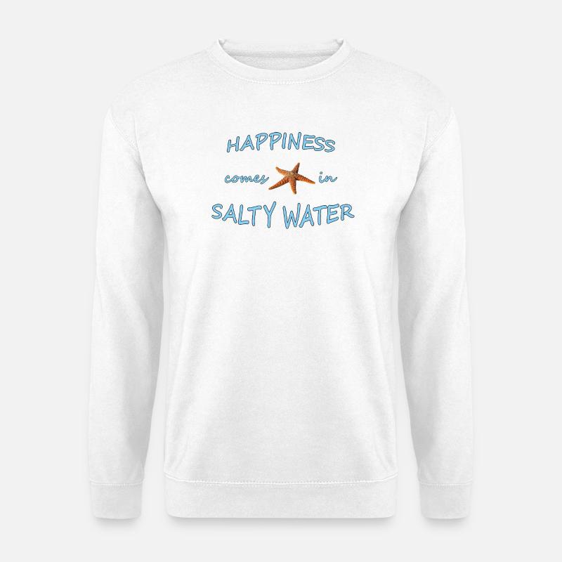 HAPPINESS - Unisex Pullover - Weiß