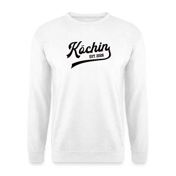 Cook 2026 Koechin Cook Women Kitchen Worker - Unisex Sweatshirt - white - Front