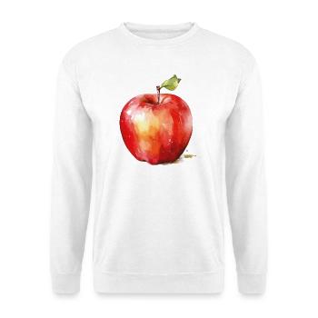 Watercolor Apple Fresh Shades - Unisex Sweatshirt - white - Front