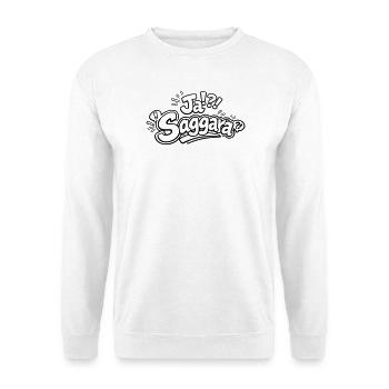 Ja Saggara - Unisex Pullover - Weiß - Vorne