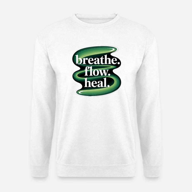 Qigong Tai Chi - Unisex Pullover - Weiß