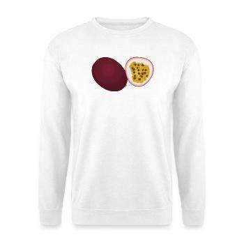 Passion Fruit Duo Art - Unisex Sweatshirt - white - Front