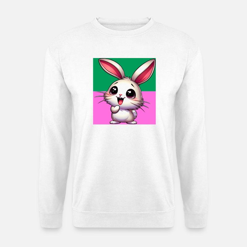rabbit - Unisex Sweatshirt - white