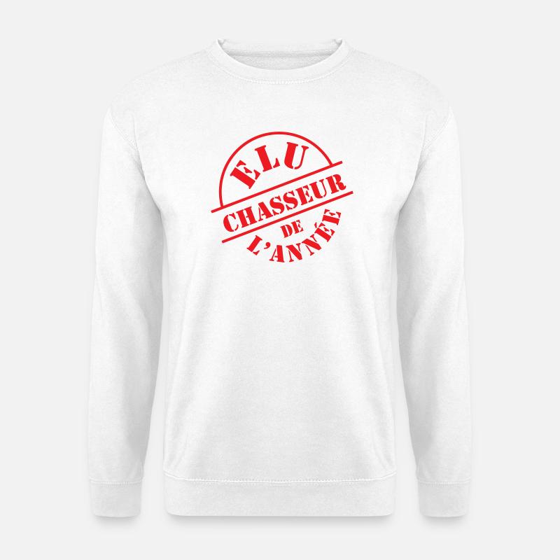 Zum Jäger des Jahres gewählt - Unisex Pullover - Weiß