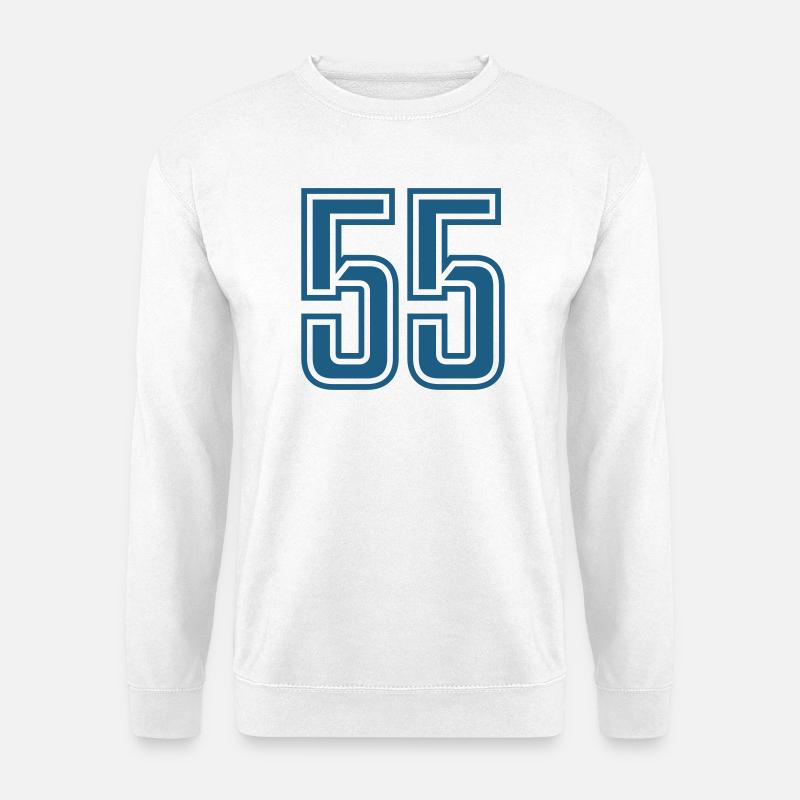 55 - Unisex Pullover - Weiß