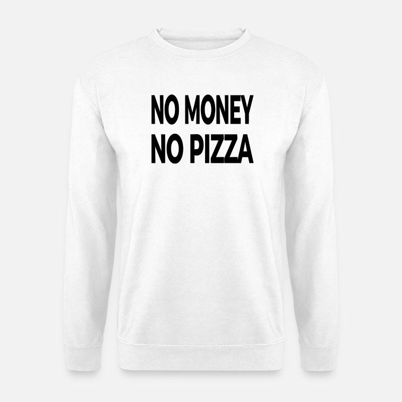 Pizza - Unisex Pullover - Weiß