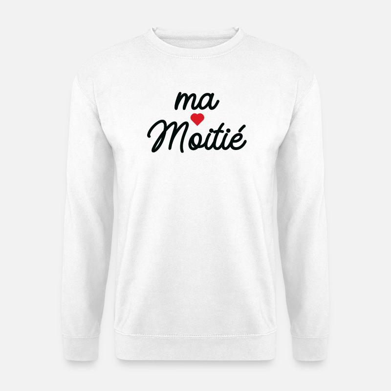 Mein Herz - Unisex Pullover - Weiß