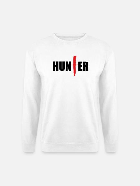 Wildjäger – Jagd - Unisex Pullover - Weiß