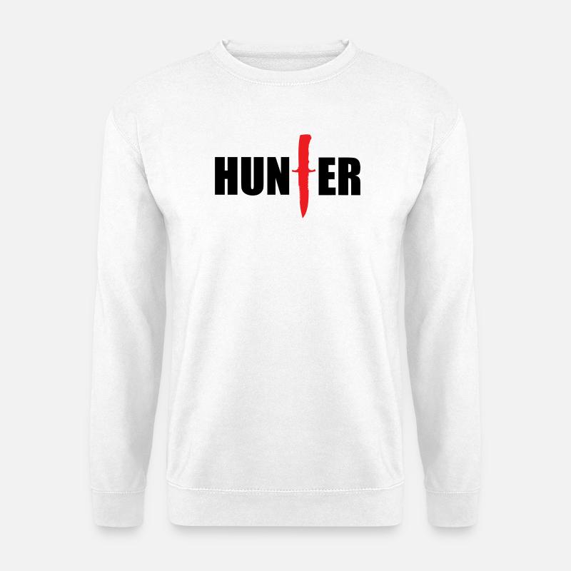 Wildjäger – Jagd - Unisex Pullover - Weiß