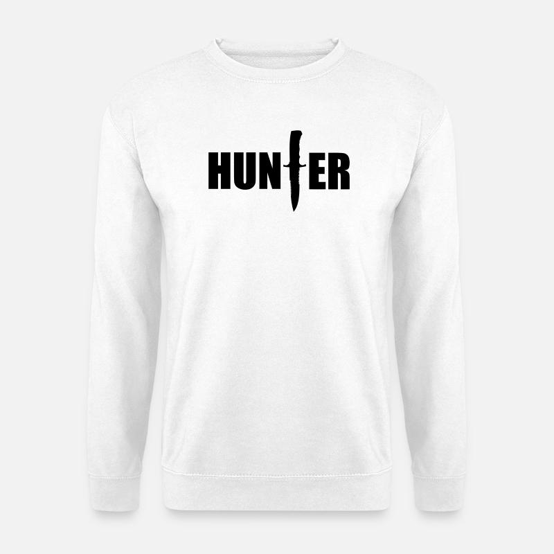 Hunting - Hunter - Unisex Sweatshirt - white