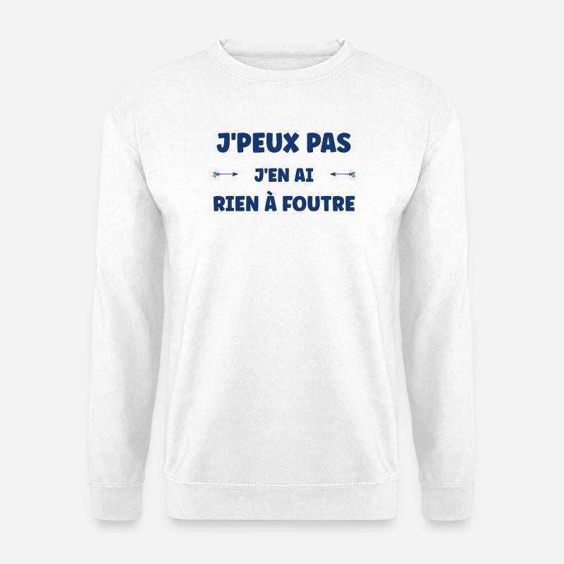 Ist mir scheißegal. - Unisex Pullover - Weiß