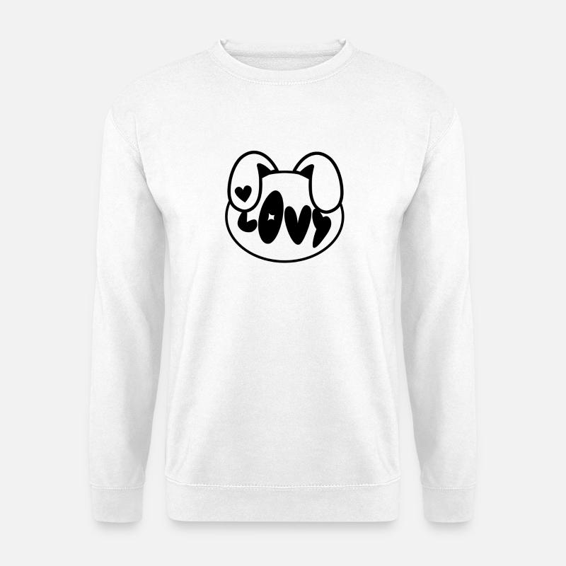Plush: Lovy (Kopf) - Unisex Pullover - Weiß