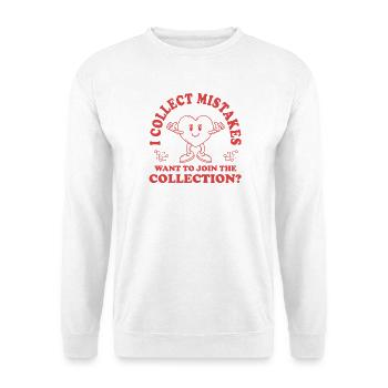 I'm collecting bugs – Do you want to join in? - Unisex Sweatshirt - white - Front