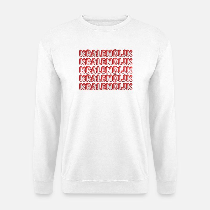 Geschenk für Kralendijk - Unisex Pullover - Weiß