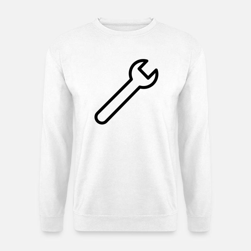 DIY-Schlüssel - Unisex Pullover - Weiß