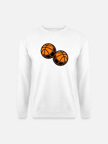 Basketball Symbol Team - Unisex Pullover - Weiß