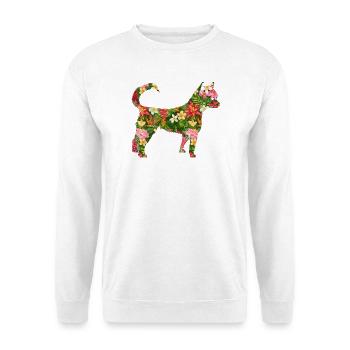 Chihuahua Chihuahua Fleurs Chihuahueño - Sweat-shirt Unisexe - blanc - Devant