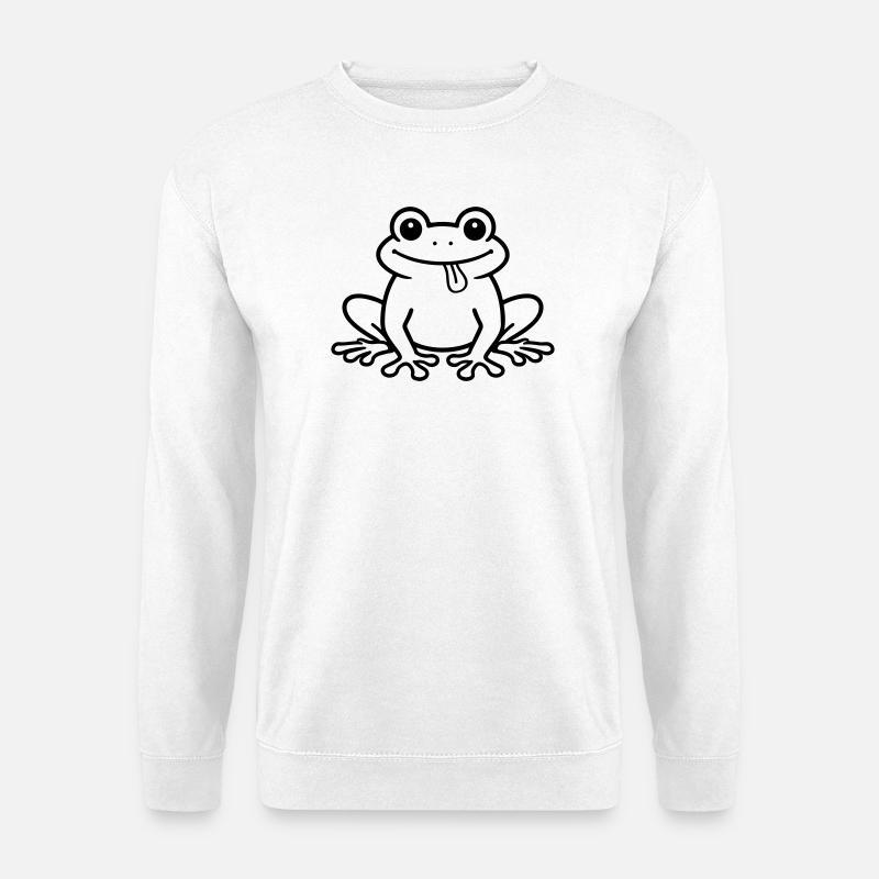 Toad Comic Frog - Unisex Sweatshirt - white