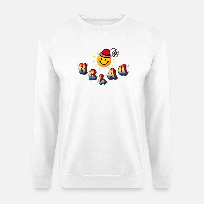 Karneval Helau - Unisex Pullover - Weiß