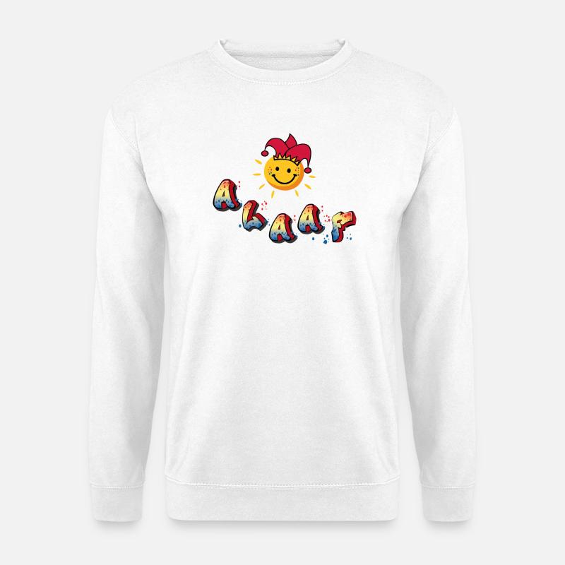 Karneval Alaaf - Unisex Pullover - Weiß