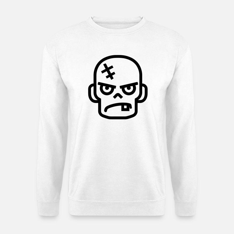Zombie - Unisex Pullover - Weiß