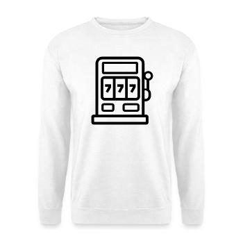 casino - Unisex Sweatshirt - white - Front