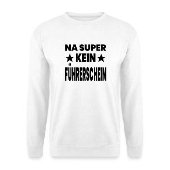 Führerschein - Unisex Pullover - Weiß - Vorne