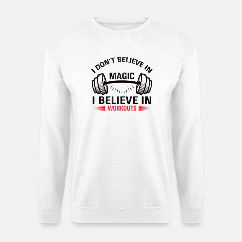 Magic Workout - Unisex Pullover - Weiß