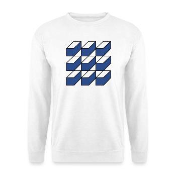 GeoBox - Unisex Sweatshirt - white - Front
