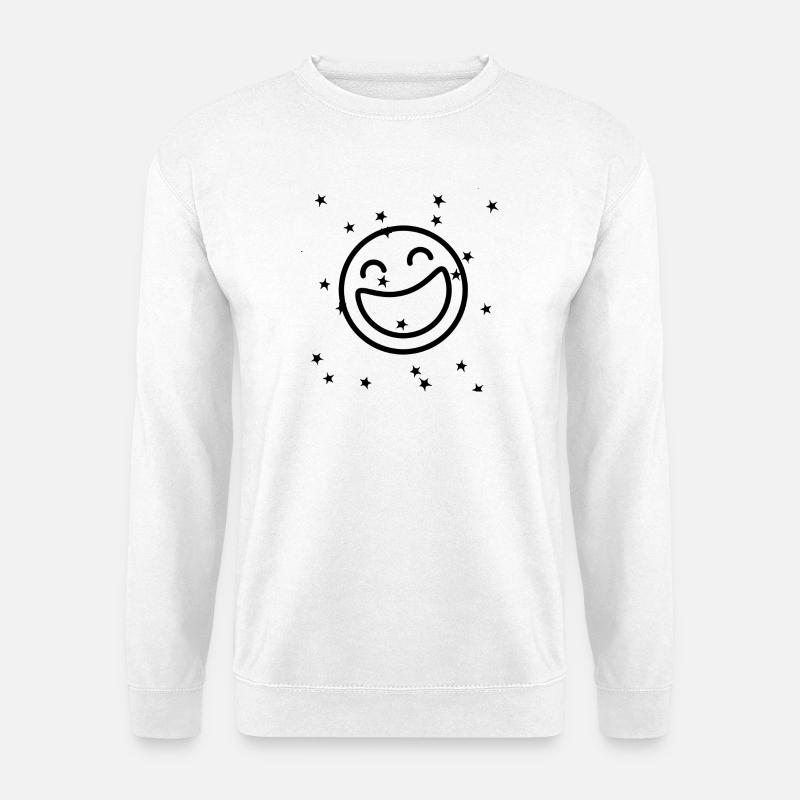 Emo Joy - Unisex Sweatshirt - white