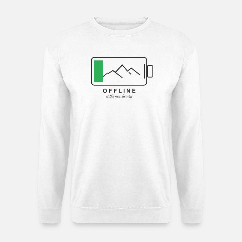 Digitale Entgiftung - Unisex Pullover - Weiß