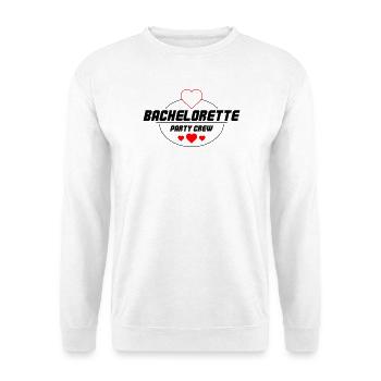 Bachelorette Party Crew - Unisex Pullover - Weiß - Vorne