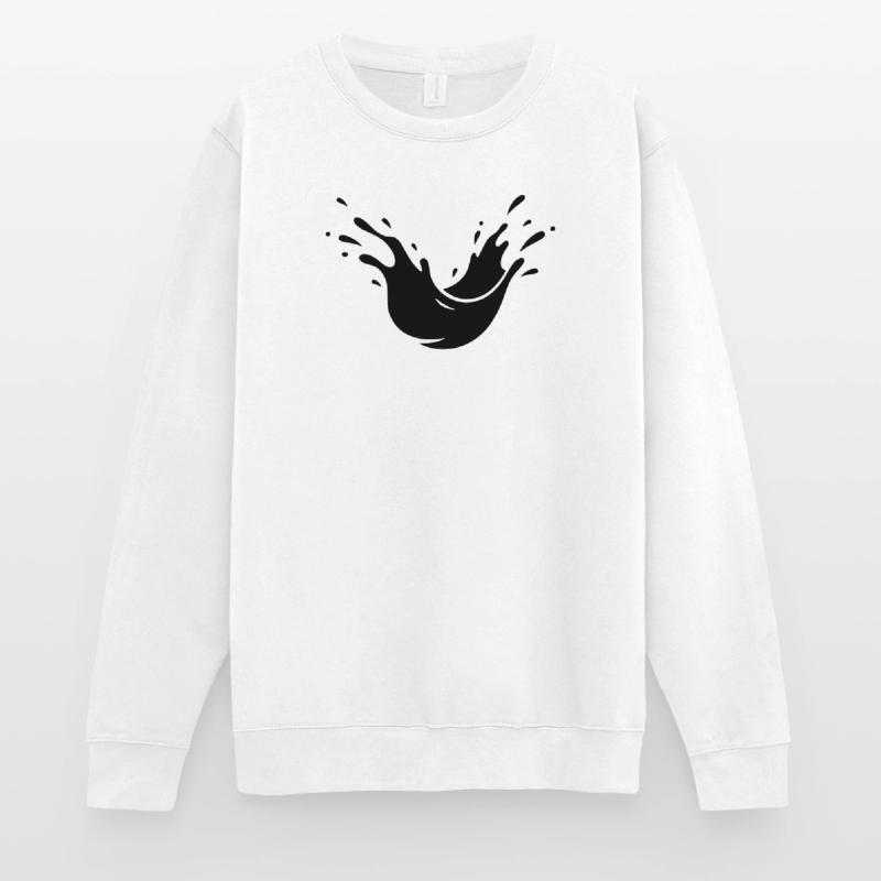 Éclaboussures de boue Éclaboussures de terre Sweat-shirt Unisexe