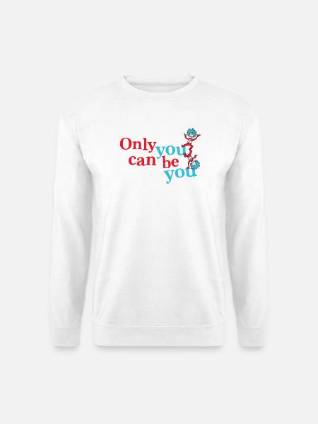 Dr. Seuss Chose Un et Chose Deux - Sweat-shirt Unisexe - blanc