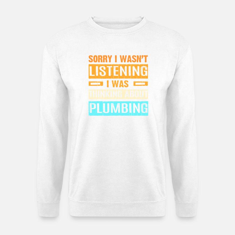 Installateur Klempner - Unisex Pullover - Weiß