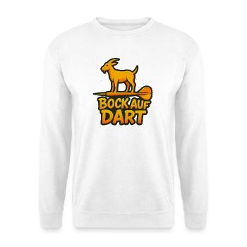 Fancy darts - Unisex Sweatshirt - white - Front